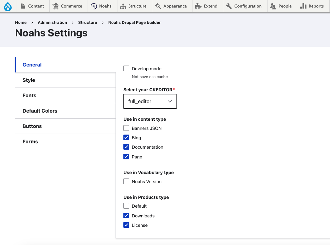 Noahs Page Builder Noahs Page Builder