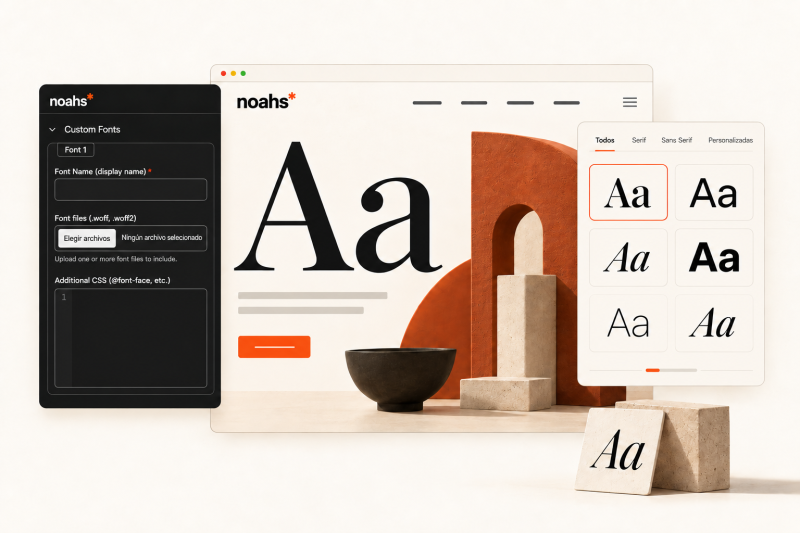 Drupal - Noahs Custom Fonts